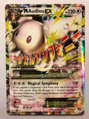 Mega M Audino EX 85/124 XY Fates Collide Ultra Rare Pokemon Card Near Mint