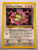Team Rockets Meowth 18 Black Star Promo Pokemon Card Team Rocket Near Mint