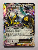Metagross EX XY34 Holo Ultra Rare Black Star Promo Pokemon Card Near Mint