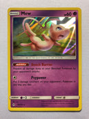 Mew 76/214 Holo Rare Sun & Moon Unbroken Bonds Pokemon Card Near Mint