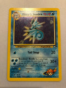Misty's Seadra 9/132 Gym Heroes Holo Rare Pokemon Card Near Mint