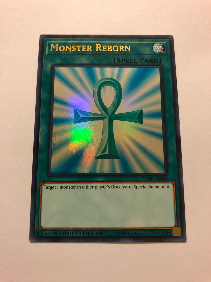 Yugioh Monster Reborn LART-EN001 Ultra Rare Limited Edition Near Mint