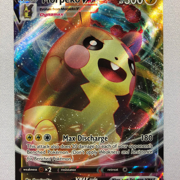 morpeko pokemon card value Morpeko VMAX 080/202 Holo Rare Pokemon Card Near Mint