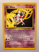 Mr. Mime 22/64 Non-Holo Rare Unlimited Edition Pokemon Card Near Mint