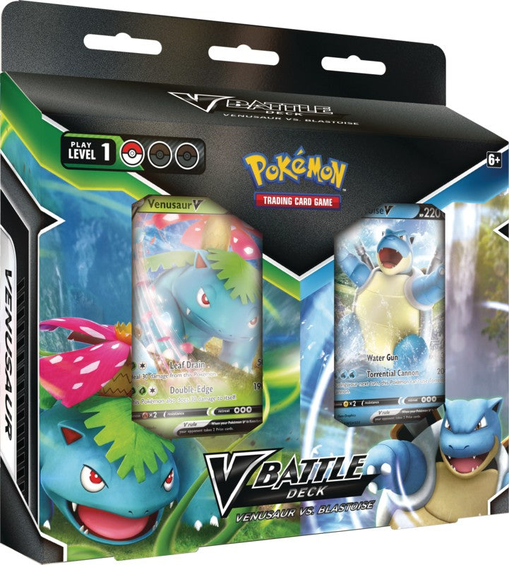 Pokemon TCG V Battle Deck Venusaur vs. Blastoise New Sealed IN STOCK