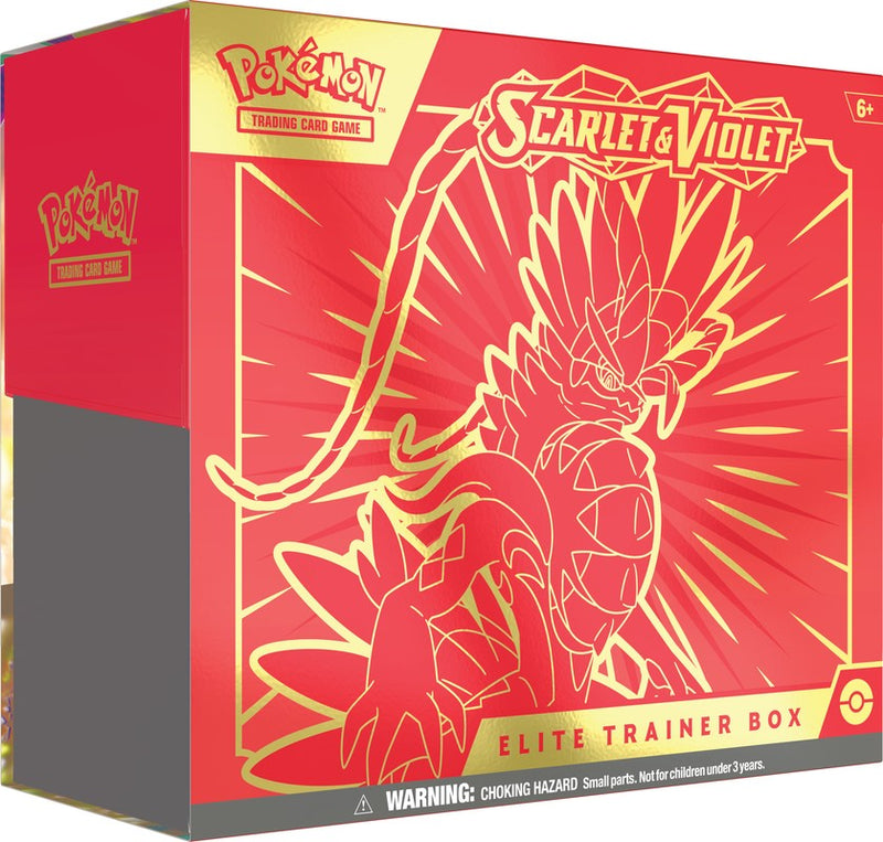 Pokemon TCG Scarlet and Violet Elite Trainer Box