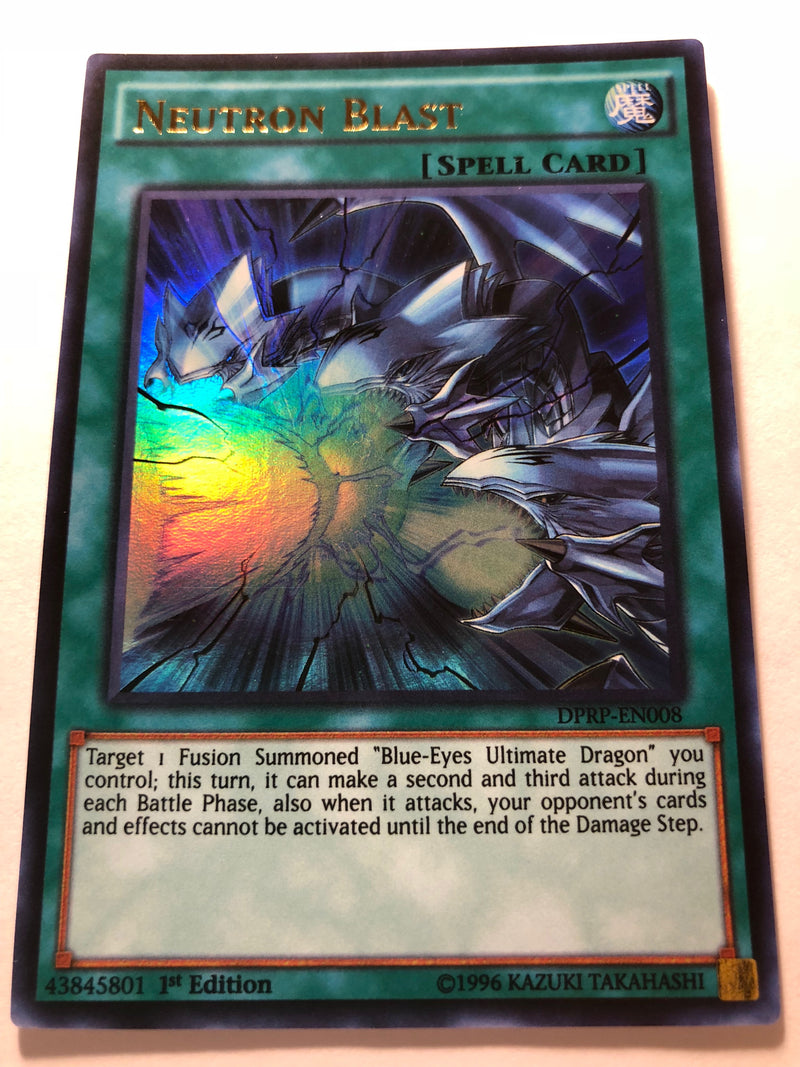 Yugioh Neutron Blast DPRP-EN008 Ultra Rare 1st Edition Near Mint