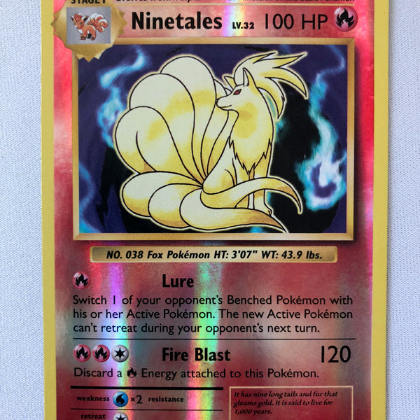Ninetales 15/108 Reverse Holo XY Evolutions Pokemon Card Near Mint