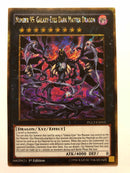 Yugioh Number 95 Galaxy-Eyes Dark Matter Dragon PGL2-EN015 Gold Secret 1st Edition