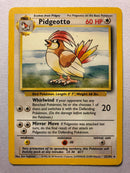 Pidgeotto 22/102 Non-Holo Rare Base Set Pokemon Card Near Mint