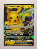 Pikachu GX SM232 Holo Rare Black Star Promo Pokemon Card Near Mint