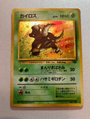 Pinsir No. 127 Holo Rare Jungle Set Japanese Pokemon Card Near Mint