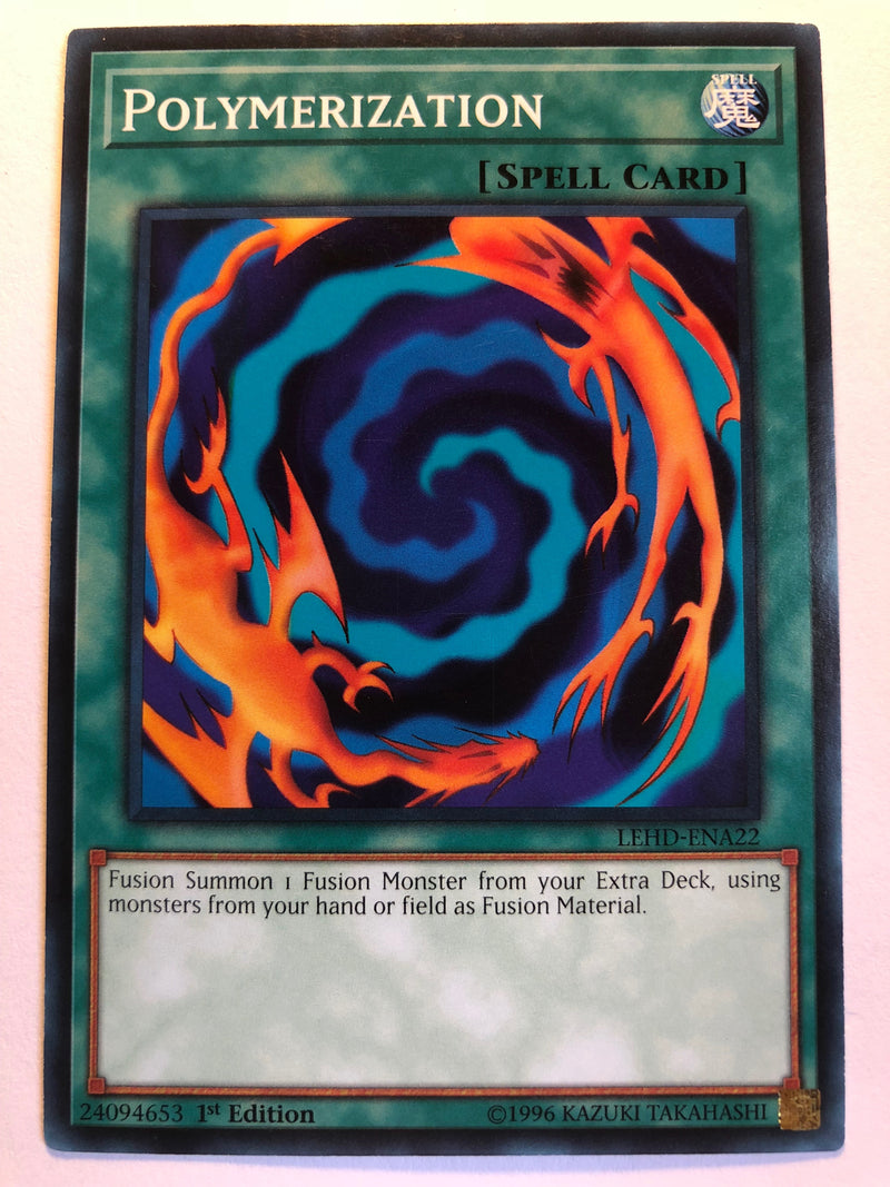 Yugioh Polymerization SDRR-EN031 Common 1st Edition Near Mint