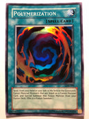 Yugioh Polymerization LOB-059 Super Rare Unlimited Edition Near Mint