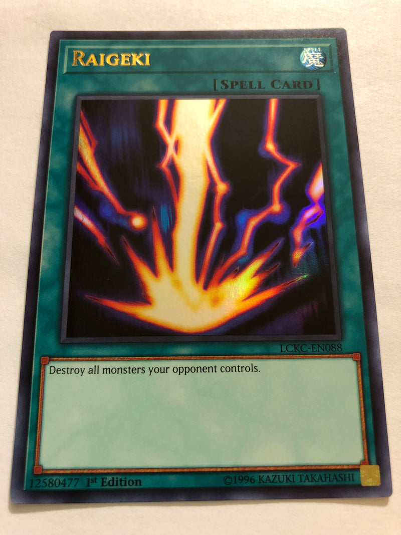yugioh cards like raigeki Since raigeki is now slifer's doing, which spell/trap card you think was a egyptian god's doing? : r/yugioh