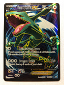 Rayquaza EX Full Art FA 104/108 Roaring Skies Holo Ultra Rare Pokémon Card NM