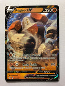 Regirock V 104/202 Ultra Rare Holo Pokemon Card Near Mint