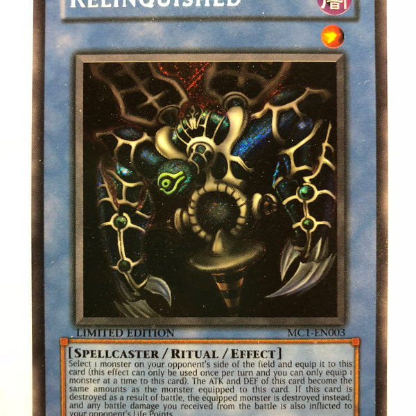 Yugioh Relinquished MC1-EN003 Limited Edition Secret Rare Near Mint