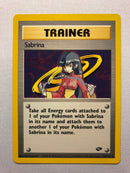 Sabrina 110/132 Rare Gym Challenge Pokemon Card Near Mint