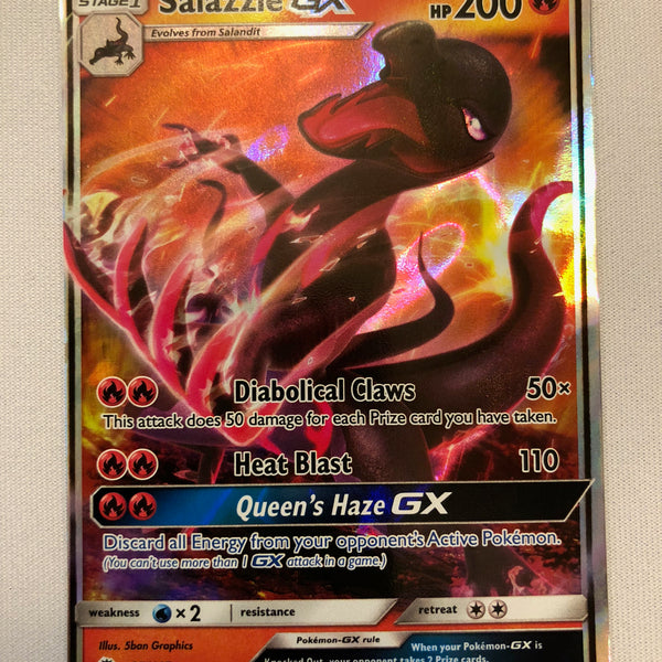 salazzle pokemon card Pokemon Salazzle-GX - 132/147 - Full Art Ultra Rare main image 0
