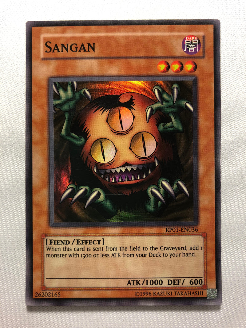 Yugioh Sangan RP01-EN036 Super Rare Near Mint