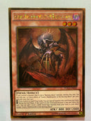 Yugioh Scarm, Malebranche of the Burning Abyss PGL3-EN043 Gold Rare 1st Edition Near Mint