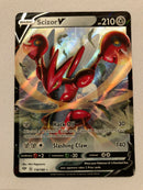 Scizor V 118/189 Ultra Rare Darkness Ablaze Pokemon Card Near Mint