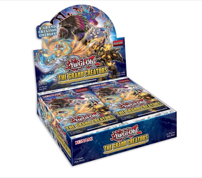 Yugioh The Grand Creators 1st Edition Booster Box
