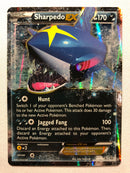 Sharpedo EX 91/160 XY Primal Clash Holo Rare Pokemon Card Near Mint