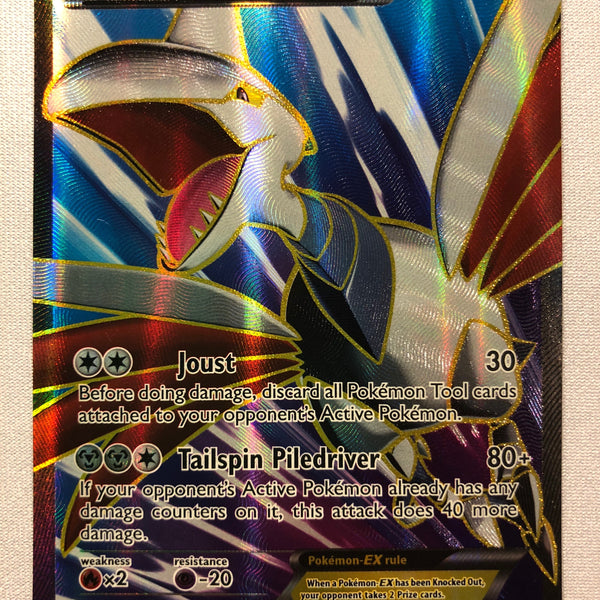 skarmory ex pokemon card value Skarmory EX 145/146 Full Art Holo Ultra Rare Pokemon Card Near Mint