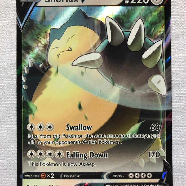 Snorlax 141/202 Holo Rare Pokemon Card Near Mint