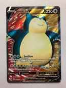 Snorlax V 197/202 Full Art Holo Ultra Rare Pokemon Card Near Mint