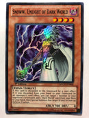 Yugioh Snoww, Unlight of Dark World SDGU-EN002 Super Rare 1st Edition Near Mint