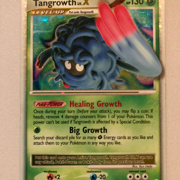 Tangrowth LV.X 99/99 Holo Ultra Rare Pokemon Card Near Mint