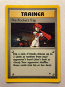 The Rocket's Trap 19/132 Holo Rare Gym Heroes Pokemon Card Near Mint