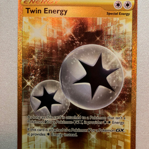 Twin Energy 209/192 Secret Rare Rebel Clash Pokemon Card Near Mint Twin Energy 209/192 Secret Rare Rebel Clash Pokemon Card Near Mint