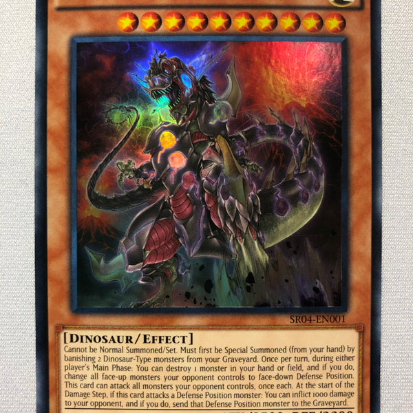Yugioh Ultimate Conductor Tyranno SR04-EN001 Ultra Rare 1st Edition Ne Yugioh Ultimate Conductor Tyranno SR04-EN001 Ultra Rare 1st Edition Ne