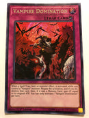 Yugioh Vampire Domination DASA-EN011 1st Edition Secret Rare Near Mint