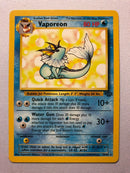 Vaporeon 28/64 Non-Holo Rare Jungle Set Pokemon Card Near Mint