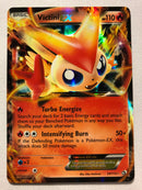Victini EX 24/113 Holo Rare Legendary Treasures Pokemon Card Near Mint