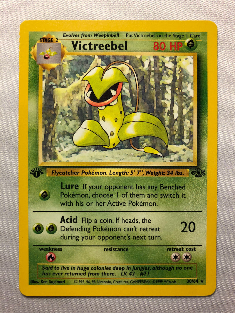 Pokemon Victreebel Card