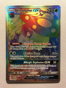 Vileplume GX 250/236 Rainbow Hyper Secret Rare Pokemon Card Near Mint