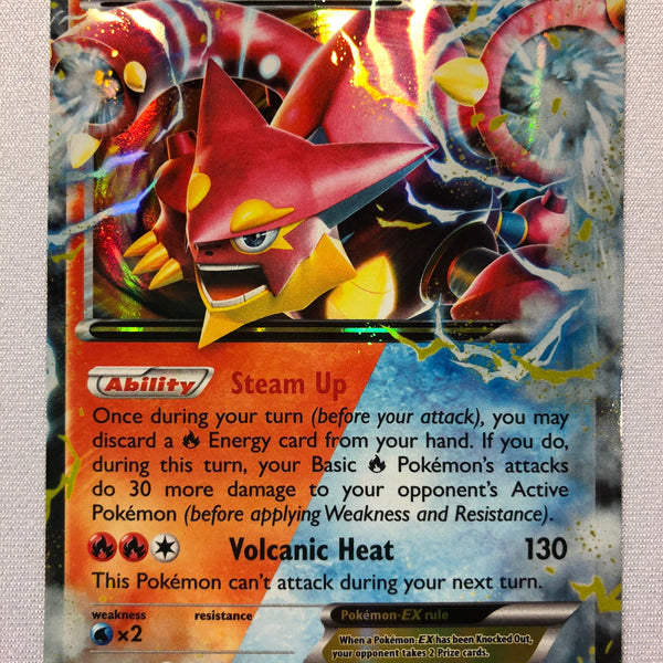 Volcanion EX XY173 Black Star Promo Holo Rare Pokemon Card Near Mint
