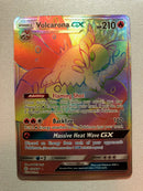 Volcarona GX 252/236 Secret Rare Rainbow Pokemon Card Near Mint