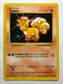 Vulpix 68/102 Shadowless Base Set Common Pokemon Card Near Mint
