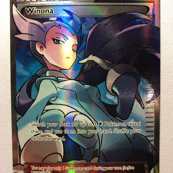Winona 108/108 Full Art XY Roaring Skies Holo Rare Pokemon Card Near M