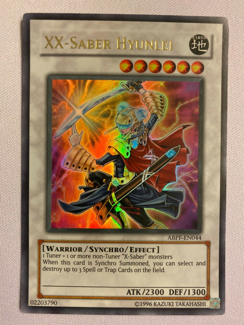 Yugioh XX-Saber Hyunlei Ultra Rare Near Mint