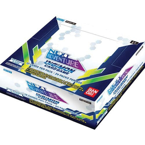 Digimon TCG BT07 Next Adventure Booster Box Preorder 3/4 /2022