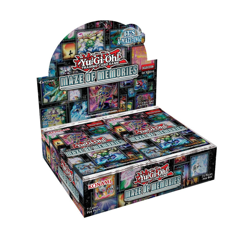 Yugioh Maze of Memories Booster Case 12 Booster Boxes Yugioh Maze of Memories Booster Case 12 Booster Boxes