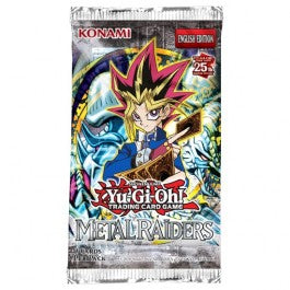 Yugioh 25th Anniversary 5 Booster Boxes Bundle Invasion of Chaos, Legend of Blue-Eyes White Dragon, Metal Raiders, Pharoah's Servant, and Spell Ruler